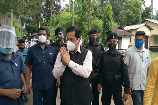 sarbananda sonowal visited kampur