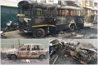 Bengaluru Violence Photos