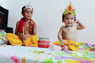 krishna janmashtami 2020 celebration in jhajjar