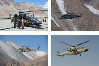 HAL's indigenous Light Combat Helicopters deployed for operations at Leh