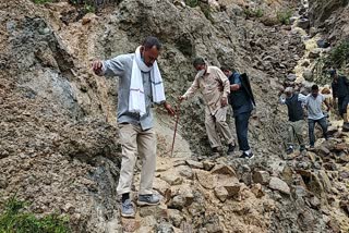 harish-rawat-visits-disaster-affected-areas