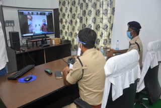 Andhra: West Godavari SP boosts morale of cops undergoing COVID treatment