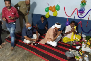 Sri Krishna Janmashtami celebrated in Orchha police station