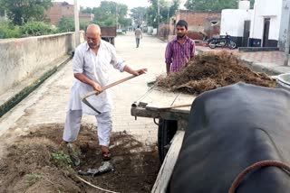 Former army captain took up task of cleaning bhogipur village in gannaur