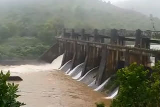 water released from duduma reservoir vizag district