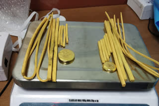 Two held, gold worth Rs 45 lakhs seized by Air Intelligence Unit in Kerala