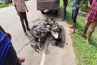 one spot death By Road Accident At BokoliaGhat