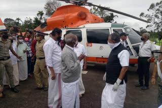 CM Pinarayi Vijayan visiting Pettimudi