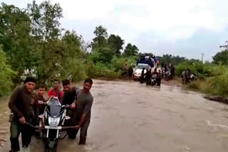 overflowing canal