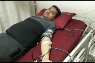 Plasma donation at midnight