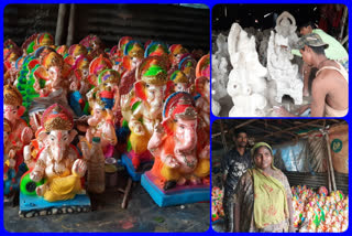 Idols are not being sold on Ganesh Chaturthi