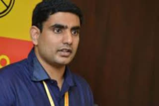 nara lokesh on corona to achennaidu