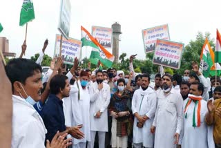 Kumari Selja protest in Nuh over liquor and registry scam