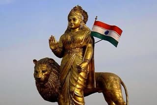 Bharat mata idol