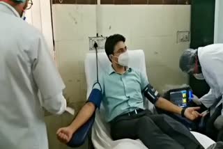 Plasma donation facility started at MGH Jodhpu