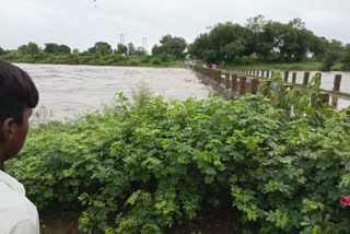 Rivers in spate due to rain for 36 hours in harda