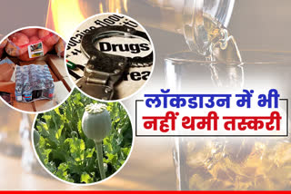 lockdown and corona pandemic,  cases of Drug smuggling in Rajasthan