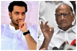 parth pawar and sharad pawar