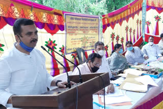 kshetri panchayat meeting in lakhimpur kheri