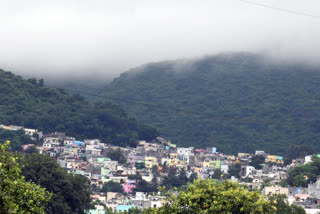 rain in vizag