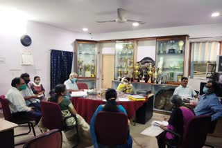 Meeting of Project Monitoring Unit of RUSA at Jamshedpur Womens College, news of Jamshedpur Womens College, news of RUSA, जमशेदपुर वीमेंस कॉलेज में रूसा के प्रोजेक्ट मॉनिटरिंग यूनिट की बैठक, जमशेदपुर वीमेंस कॉलेज की खबरें, रूसा की खबरें
