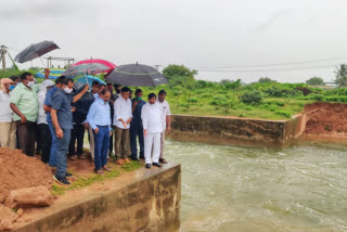 srsp canal damage in suryapet district