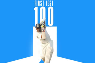 Sachin Tendulkar hit his maiden international Test hundred