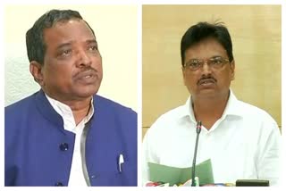 Minister Padmanav Behera and  Niranjan Pujari under quarentaine