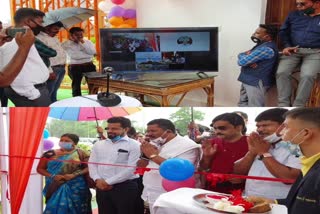 cm-bhupesh-baghel-and-tamradhwaj-sahu-inaugurated-dhankul-eco-ethnic-resort