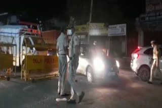 Security in Delhi Singhu border