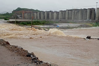 flood water in polavaram project