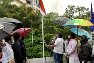 Independence celebrations at the GHMC office