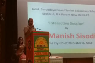 Deputy CM Manish Sisodia