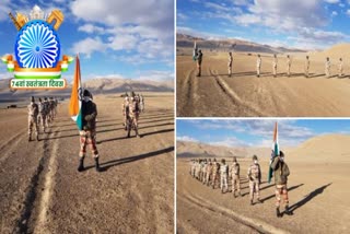 ITBP jawans celebrate