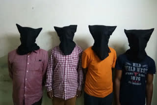 CCS Shamshabad team apprehends a gang of burglarsCCS Shamshabad team apprehends a gang of burglars