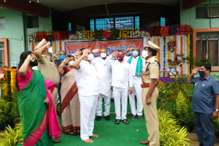 independent day celebrations in janagama district