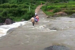 heavy rain in viskaha dst tribal area