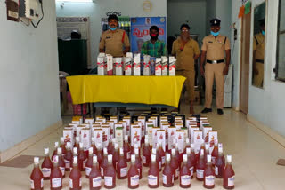 telangana liquor caught at jeelugumilli border in west godavari district