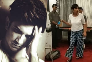 sushant's sister scolds staff