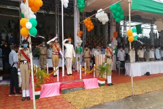 Independence day news barmer, स्वतंत्रता दिवस ध्वजारोहण बाड़मेर