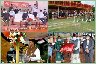 Independence day celebration held at district level in himachal