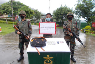 NSCN Apprehended at arunachal  indian army