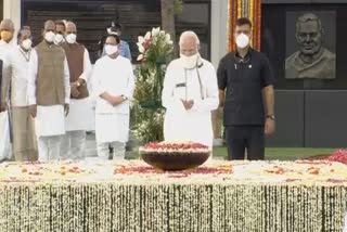 AtalBihariVajpayee death anniversary at 'Sadaiv Atal'