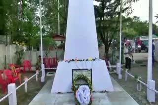 Border Security Force pays homage to martyrs in karimganj assam etv bharat news