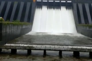 water release from Koyna Reservoir