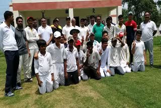 Cricket match played to increase immunity system in bhiwani