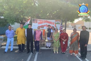 independence day celebrated by indian american community in california america