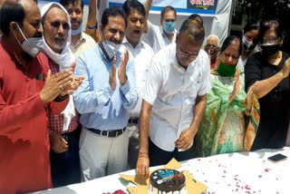 Moti Nagar AAP MLA inaugurated park and congratulated CM Arvind Kejriwal on his birthday