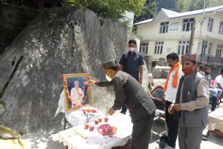 prini villagers paid tribute to former pm atal bihari vajpayee