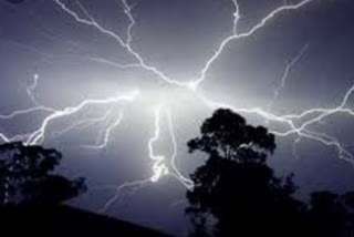 lightning strikes in Sundernagar